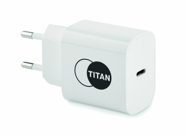 Logotrade mainostuotet kuva: USB-laturi EU